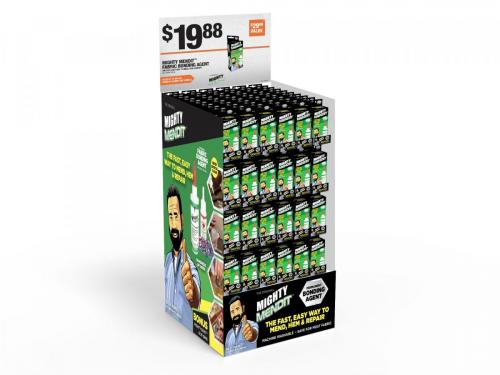 mighty mendit 3D Home Depot display with art